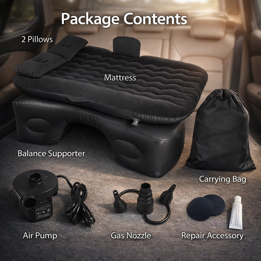 DriveRest Inflatable Car Mattress